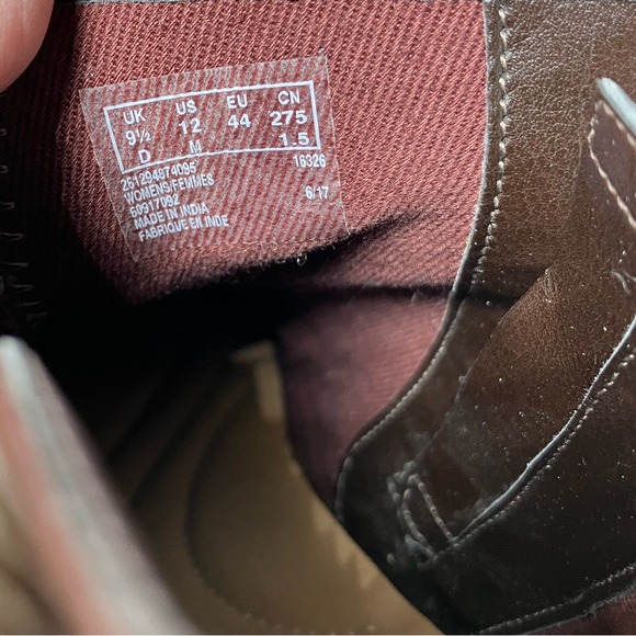 EUC Clark’s Maypearl Ramie size 12 Zip Booties, leather uppers and lining - Picture 14 of 15